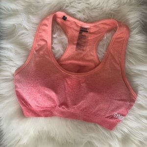 NWOT medium ombré Gymshark sports bra
